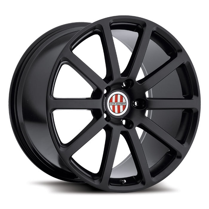 Victor Equipment Zehn Matte Black Porsche Wheels - Standard