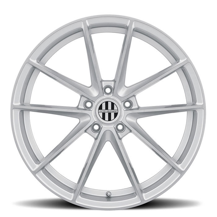 Victor Equipment Zuffen Porsche Wheels Silver with Brushed Face Finish