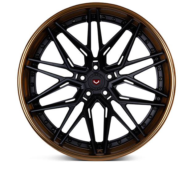 Vossen EVO-5R 3-Piece Wheels Custom Gloss Black Finish