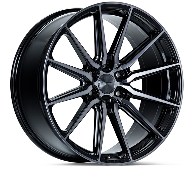 Vossen HF6-1 Wheels Tinted Gloss Black Finish