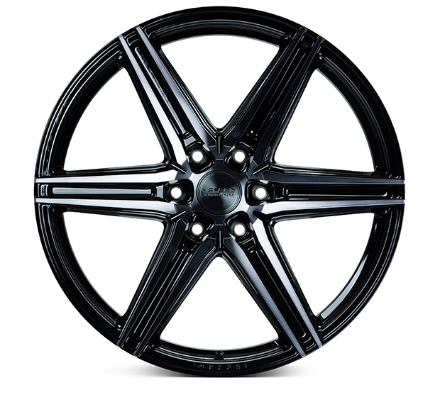 Vossen HF6-2 Wheels Tinted Gloss Black Finish