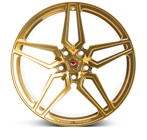 Vossen M-X1 Wheels Custom Imperial Gold Finish