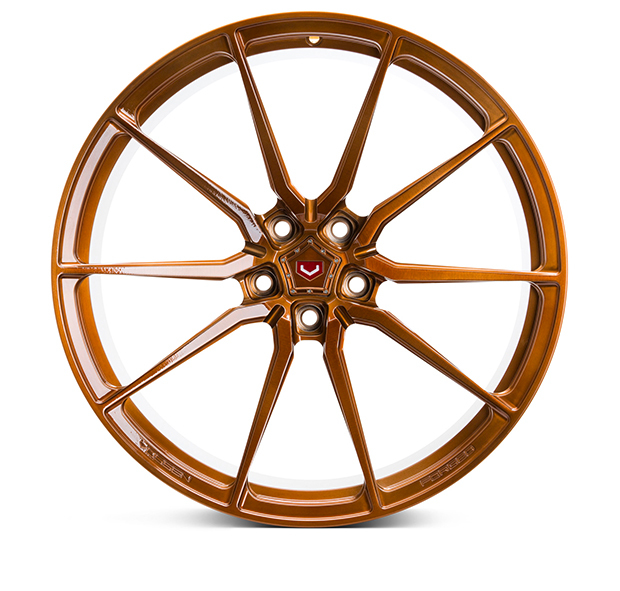 Vossen M-X2 Wheels Custom Amber Tone Finish