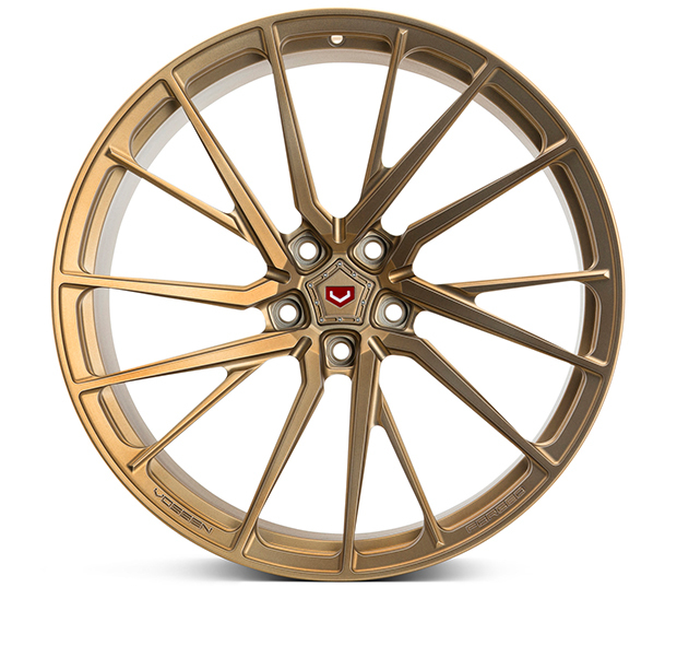 Vossen M-X4T Wheels Custom Matte Brickell Bronze Finish