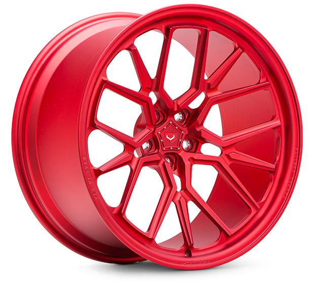 Vossen ML-X3 Wheels Custom Scarlet Red Finish