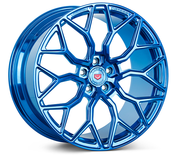 Vossen S17-01 Wheels Custom Fountain Blue Finish