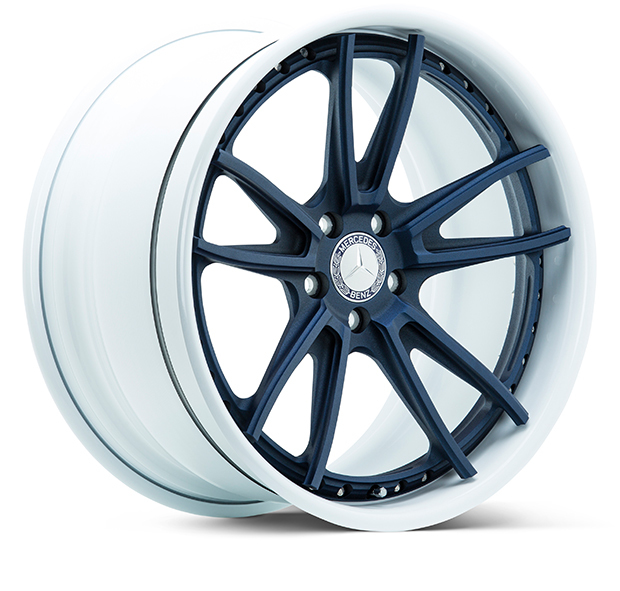 Vossen S17-06 3-Piece Wheels Custom Denim Blue Finish