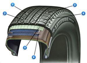 Tire Highlights Lattitude Tour