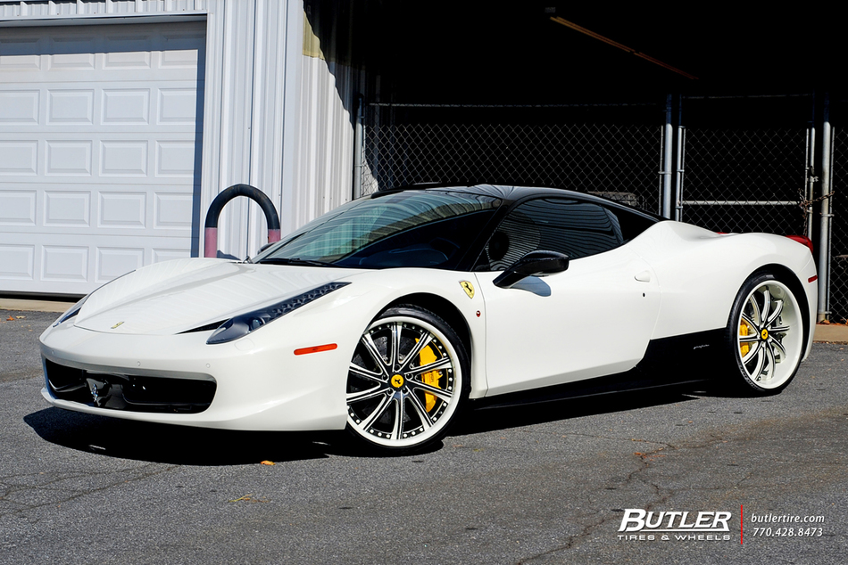 Ferrari 458 Italia Ghost Edition Savini Wheels 19