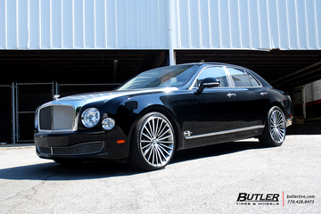 Bentley Mulsanne with 22in Lexani LF Forged LF-722 Wheels