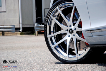 Bentley GT V8 S with 22in Savini SV40 Wheels