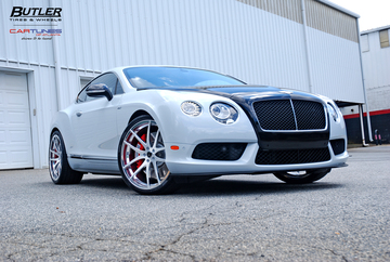 Bentley GT V8 S with 22in Savini SV40 Wheels