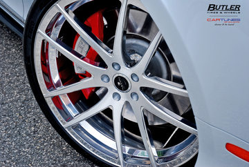 Bentley GT V8 S with 22in Savini SV40 Wheels