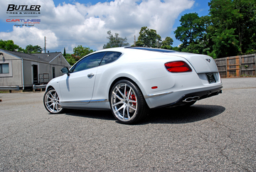Bentley GT V8 S with 22in Savini SV40 Wheels