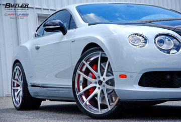 Bentley GT V8 S with 22in Savini SV40 Wheels