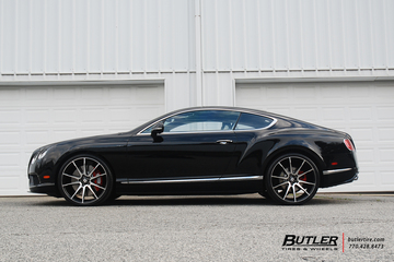 Bentley GT V8 S on 22in Savini BM12 Wheels