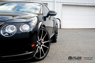 Bentley GT V8 S on 22in Savini BM12 Wheels