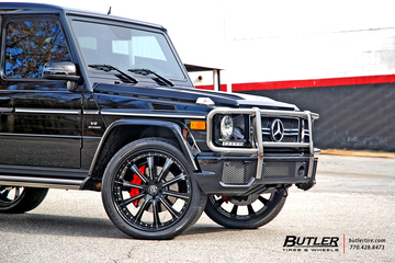 Mercedes G63 AMG Wagon on Custom 24in Lexani LF707 Wheels