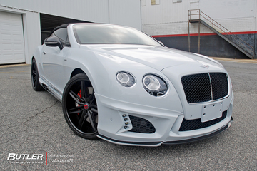 Wald Black Bison Bentley GTC V8 S on 22in Savini SV58c Wheels