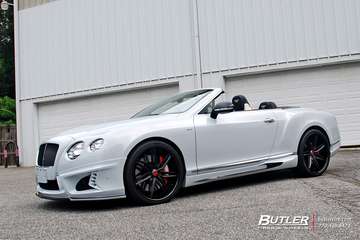 Wald Black Bison Bentley GTC V8 S on 22in Savini SV58c Wheels