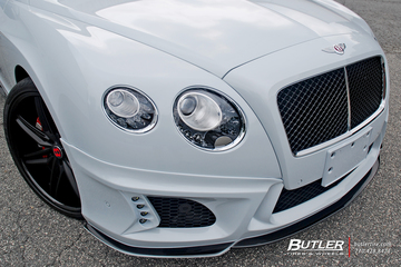 Wald Black Bison Bentley GTC V8 S on 22in Savini SV58c Wheels
