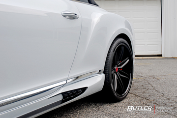 Wald Black Bison Bentley GTC V8 S on 22in Savini SV58c Wheels