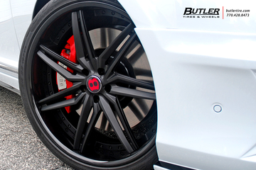 Wald Black Bison Bentley GTC V8 S on 22in Savini SV58c Wheels