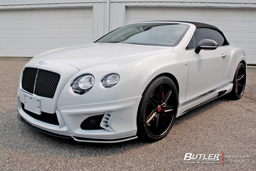 Wald Black Bison Bentley GTC V8 S on 22in Savini SV58c Wheels
