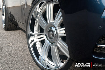 Rolls Royce Wraith on 24in Lexani Forged LF755 Wheels