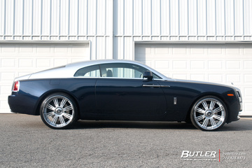 Rolls Royce Wraith on 24in Lexani Forged LF755 Wheels