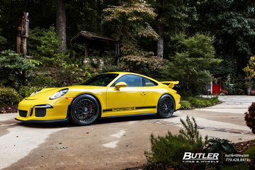 Porsche 911 GT3 on 20in HRE Classic 300 Wheels