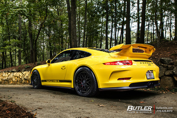 Porsche 911 GT3 on 20in HRE Classic 300 Wheels