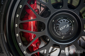 Porsche 911 GT3 on 20in HRE Classic 300 Wheels