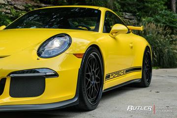 Porsche 911 GT3 on 20in HRE Classic 300 Wheels