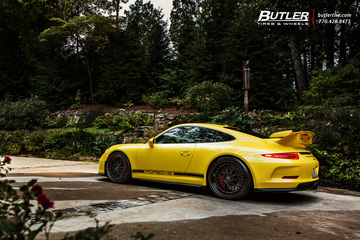 Porsche 911 GT3 on 20in HRE Classic 300 Wheels