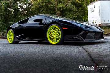 Vorsteiner Novara Lamborghini Huracan with Vossen ML-R3 Wheels 