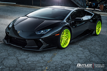 Vorsteiner Novara Lamborghini Huracan with Vossen ML-R3 Wheels 