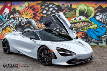 McLaren 720S with Lexani LZ-118 Wheels