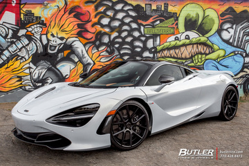 McLaren 720S with Lexani LZ-118 Wheels