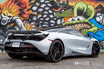 McLaren 720S with Lexani LZ-118 Wheels