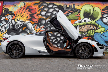 McLaren 720S with Lexani LZ-118 Wheels