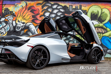 McLaren 720S with Lexani LZ-118 Wheels