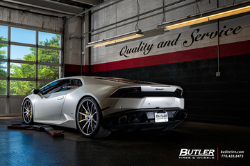 Lamborghini Huracan with Savini SV41 Wheels