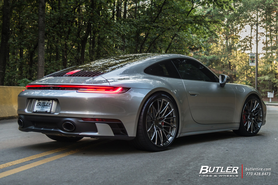 2020 Porsche 992 911 Carrera S on AG Luxury AGL58 Wheels is simply amazing  - Trending at Butler Tires and Wheels in Atlanta GA