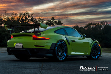 Mic Drop - Porsche GT2 RS on Custom HRE Classic 300 Wheels