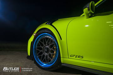 Mic Drop - Porsche GT2 RS on Custom HRE Classic 300 Wheels