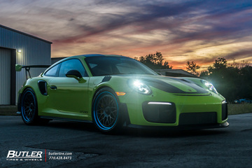 Mic Drop - Porsche GT2 RS on Custom HRE Classic 300 Wheels