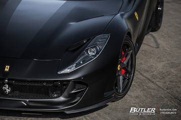 Ferrari 812 Superfast with 21in AG Luxury AGL42 Wheels and Pirelli Tires