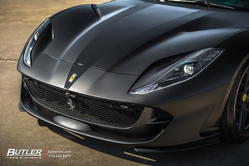 Ferrari 812 Superfast with 21in AG Luxury AGL42 Wheels and Pirelli Tires