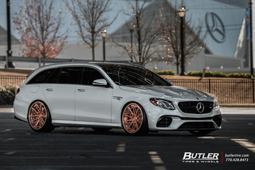 Mercedes E63s AMG Wagon - Getting the kids to school real fast and in style too!